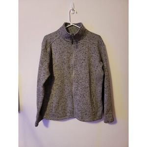 Stillwater Supply Co. Gray and Black Fleece Jacket XXL